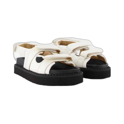 Logo Flat Sandals