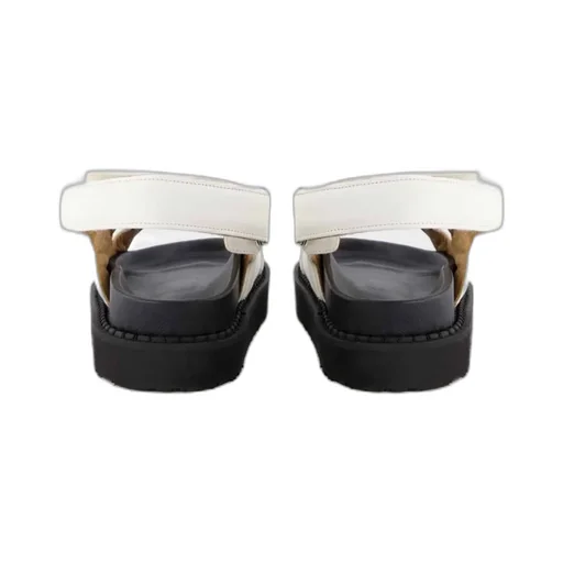 Logo Flat Sandals