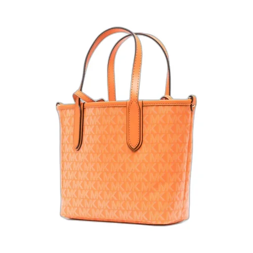 Michael Michael Kors All-Over Logo Printed Small Tote Bag