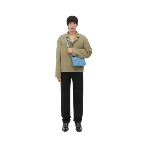 Medium Cassette Logo Shoulder Bag