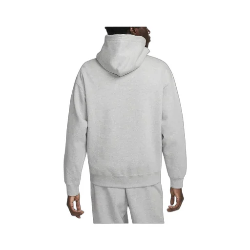 Logo-Embroidery Cotton Hoodie