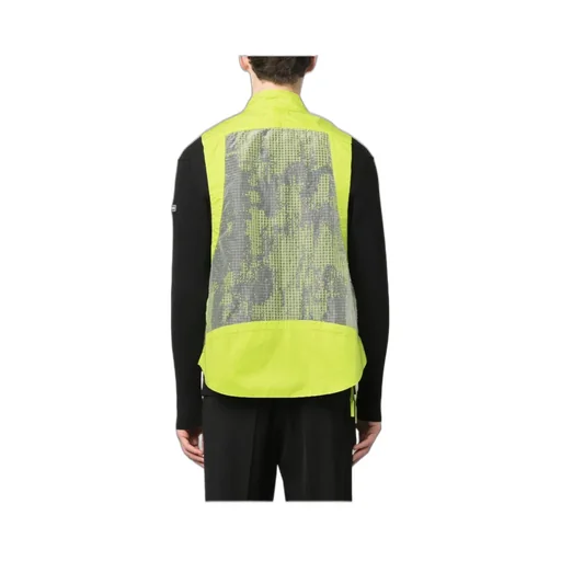 Stone Island Shadow Project Mesh Panelled Zipped Vest