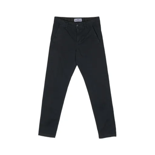 Stone Island Junior Compass Patch Straight-Leg Trousers