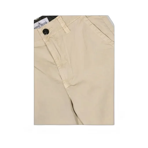 Compass-Motif Straight-Leg Trousers