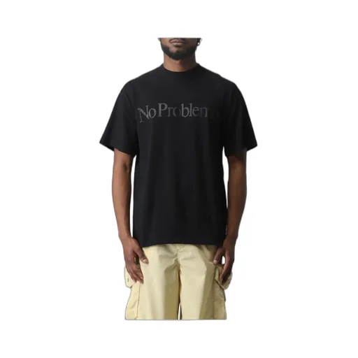Aries No Problemo Printed Crewneck T-Shirt