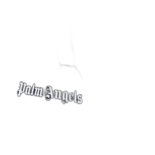 Palm Angels Kids Logo Printed High Waist Shorts