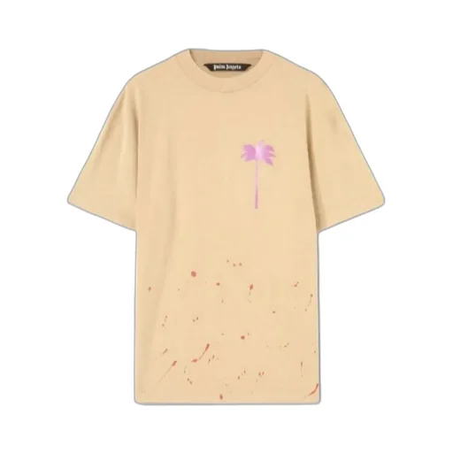 Palm Angels Pxp Painted Crewneck T-Shirt