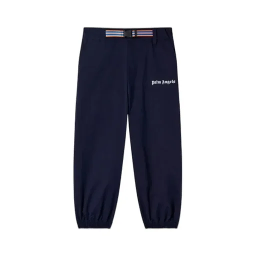 Palm Angels Kids Logo Printed Trousers