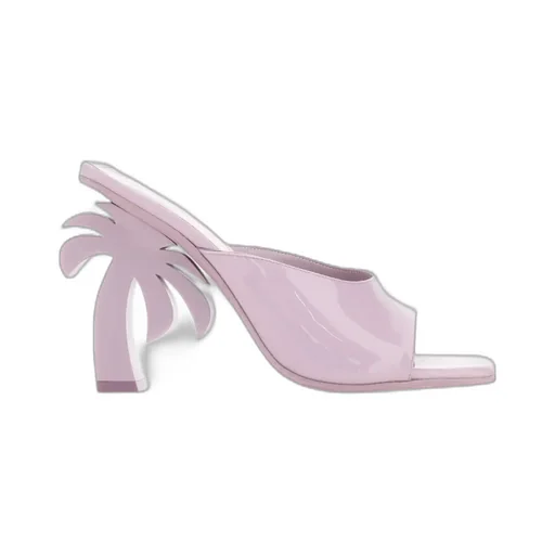 Palm Angels Palm Detailed Heeled Sandals