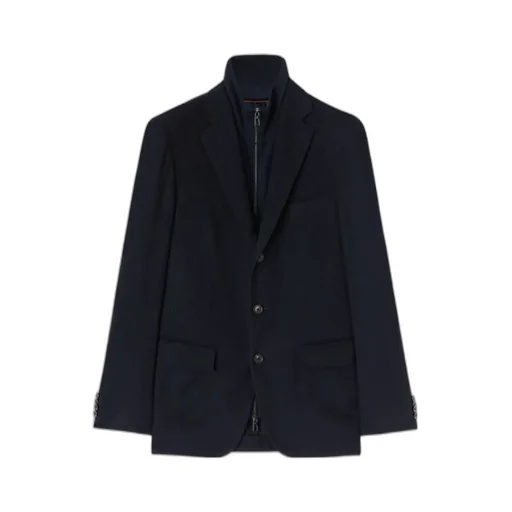 Single-Breasted Cashmere Blazer