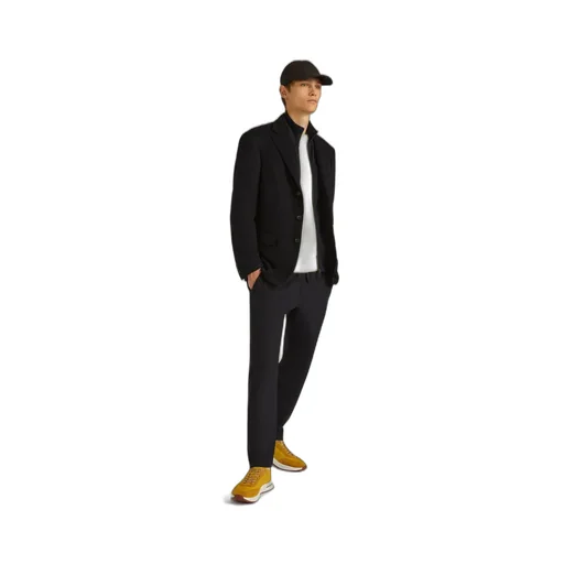 Single-Breasted Cashmere Blazer