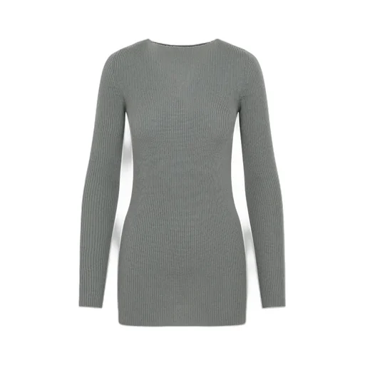 Rick Owens Ribbed Crewneck T-Shirt