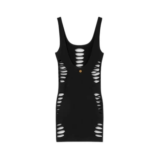 Cut-Out Detail Mini Dress