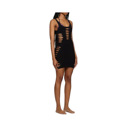 Cut-Out Detail Mini Dress