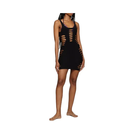 Cut-Out Detail Mini Dress