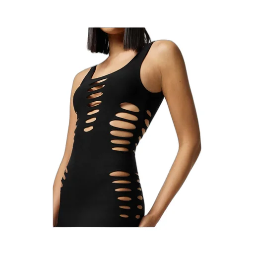 Cut-Out Detail Mini Dress