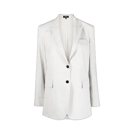 Single-Breasted Button Blazer