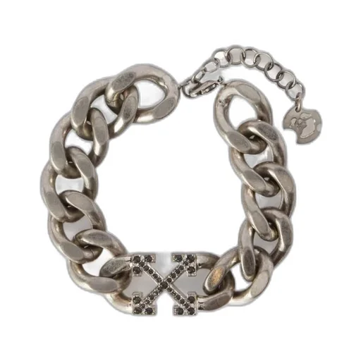 Arrows Crystal-Embellished Chain Bracelet
