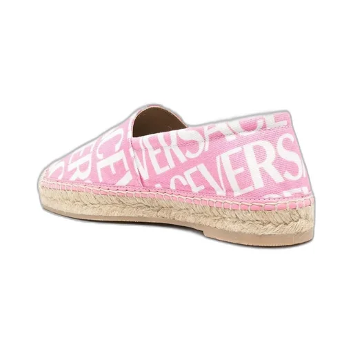 All-Over Logo Print Espadrilles