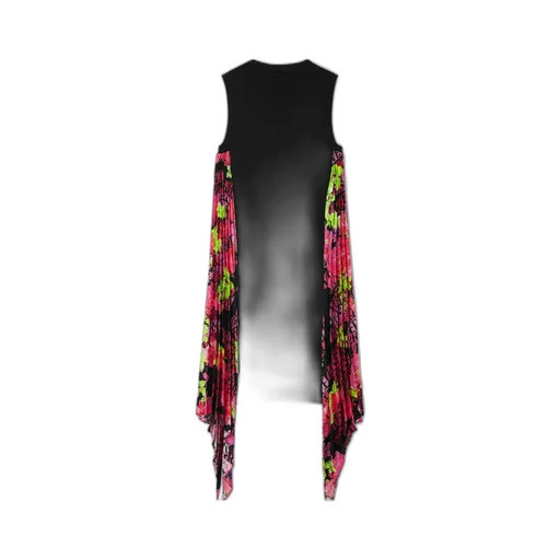 Versace Orchid Printed Dress