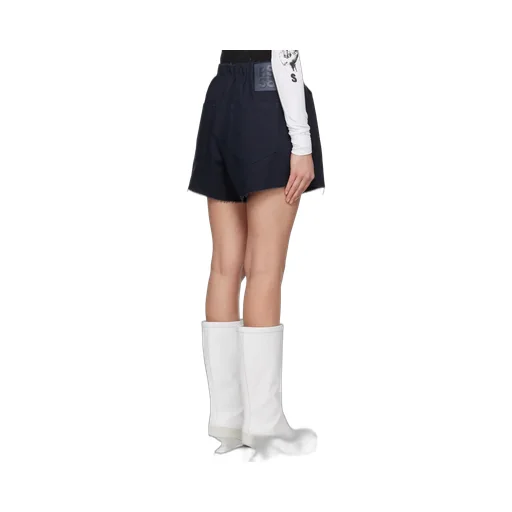 Elastic Waistband Shorts