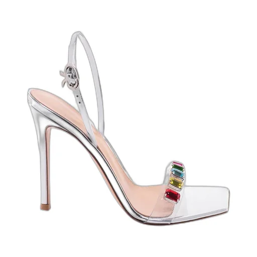 Ribbon 100Mm Crystal-Embellished Sandals