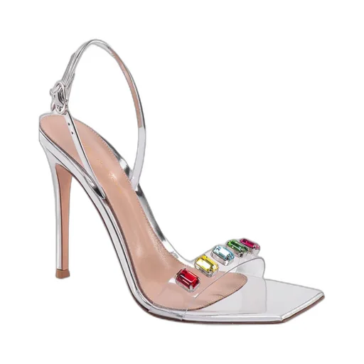 Ribbon 100Mm Crystal-Embellished Sandals
