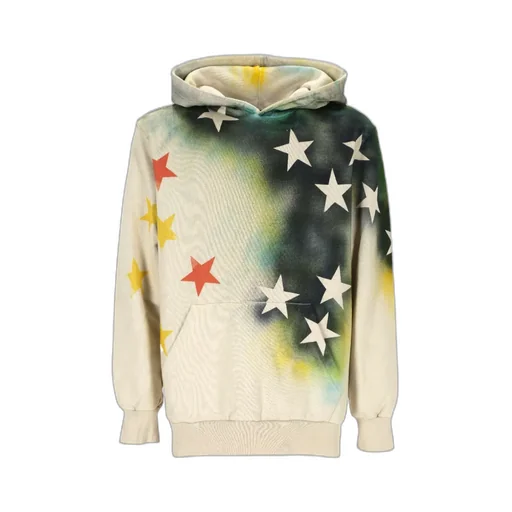 Star-Print Hoodie