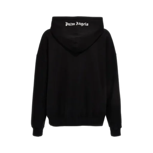 Palm Angels Logo Embroidered Hoodie