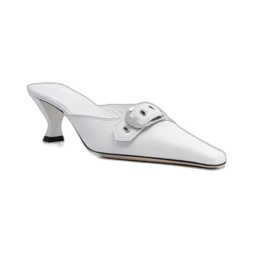 High-Heeled Muller Shoes