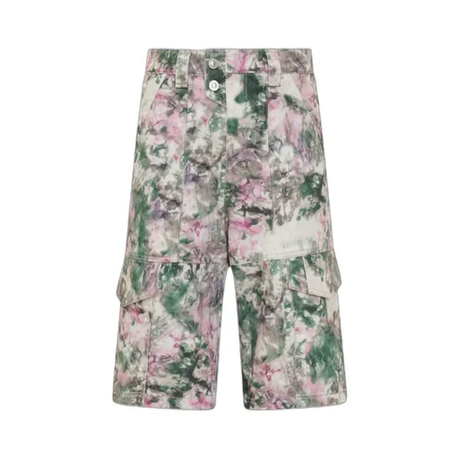 Belt Ring Button Shorts