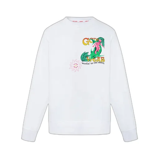 Gcds Long Sleeved Graphic Printed Sweatshirt