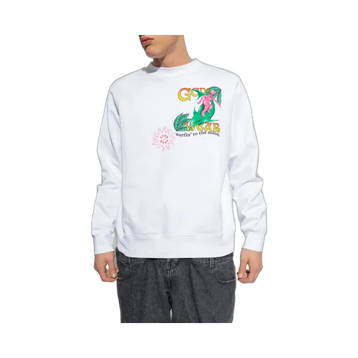 Gcds Long Sleeved Graphic Printed Sweatshirt