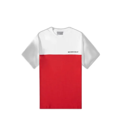 Numbering Color Matching T-Shirt