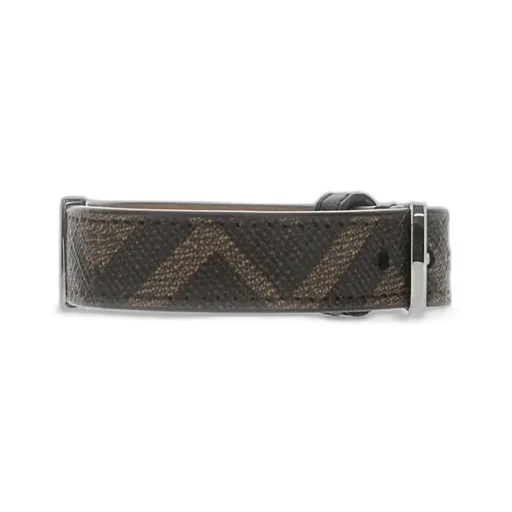 Fendi Ff Logo Pattern Bracelet