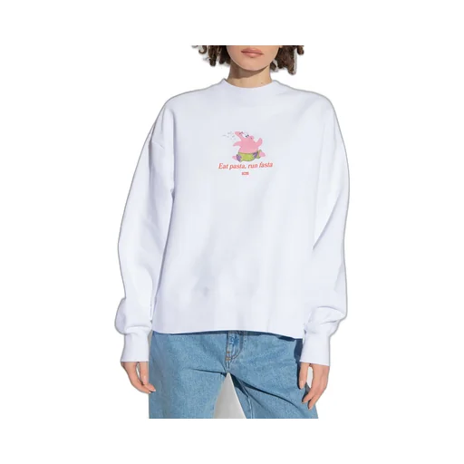 Graphic-Print Cotton Sweatshirt