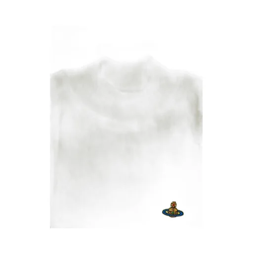 Vivienne Westwood Orb Embroidered Short-Sleeved Knitted Jumper