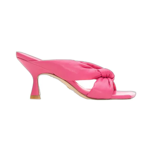 Slip-On Square-Toe Sandals