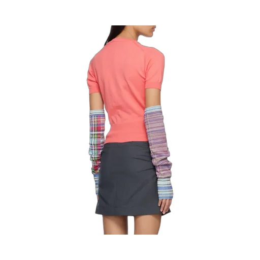 Orb Embroidered Knitted Top