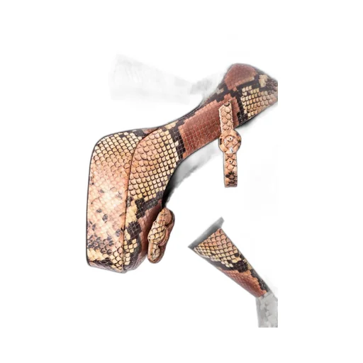 Logo High-Heeled Sandals