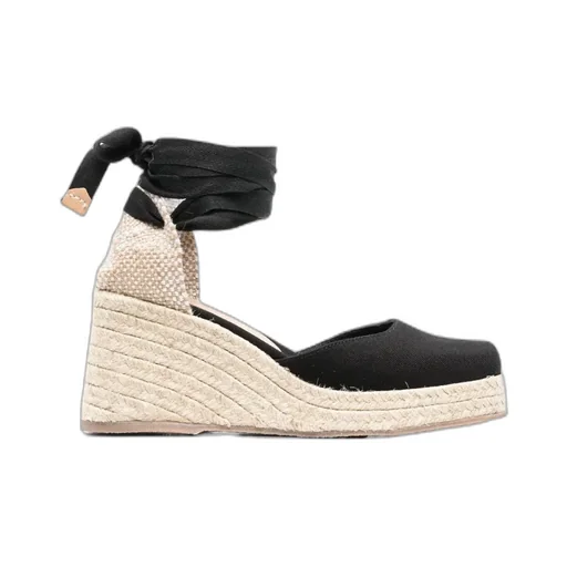 Castaer Tina Tie-Fastened Wedge Espadrilles