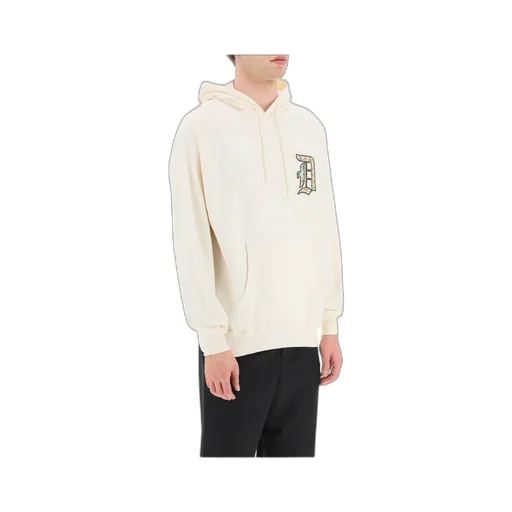 Logo-Embroidery Cotton Hoodie