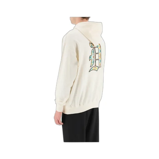 Logo-Embroidery Cotton Hoodie