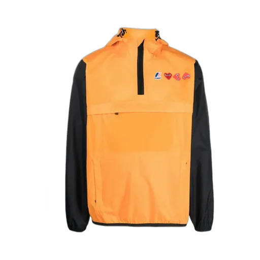 Logo-Print Hooded Jacket