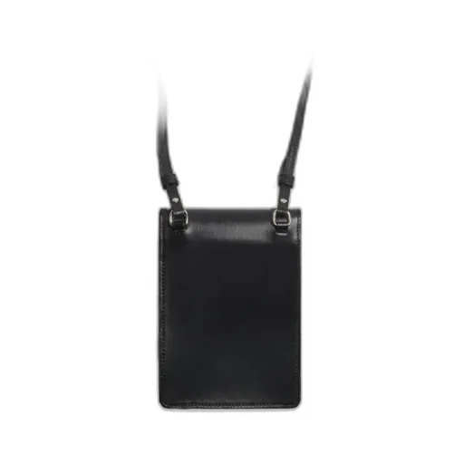 Y-Plaque Detail Crossbody Bag