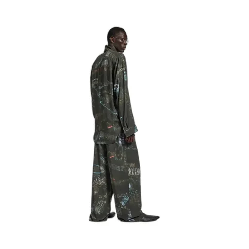 Washed Crayon Allover Pyjama Pants