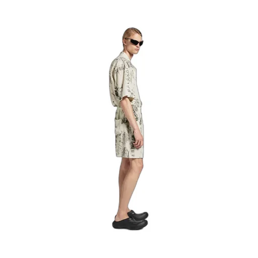 Washed Crayon Allover Pyjama Shorts
