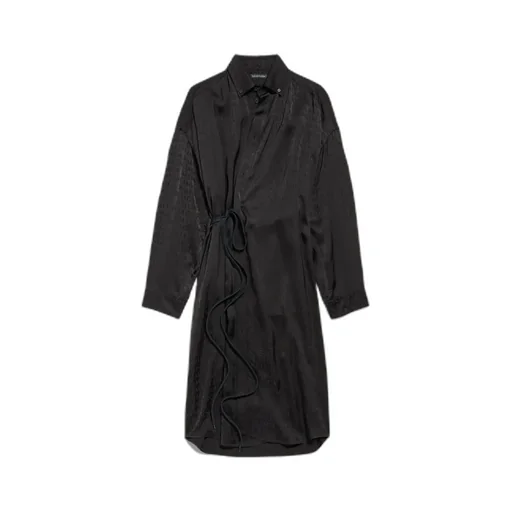 Wrap Cocoon Dress