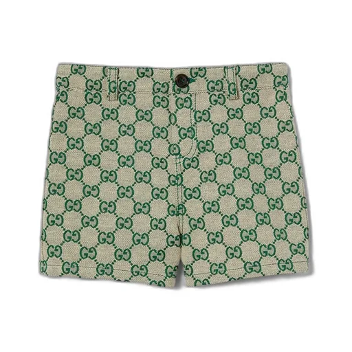 Baby Gg Canvas Shorts