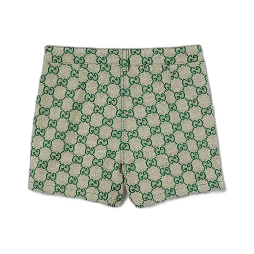 Baby Gg Canvas Shorts